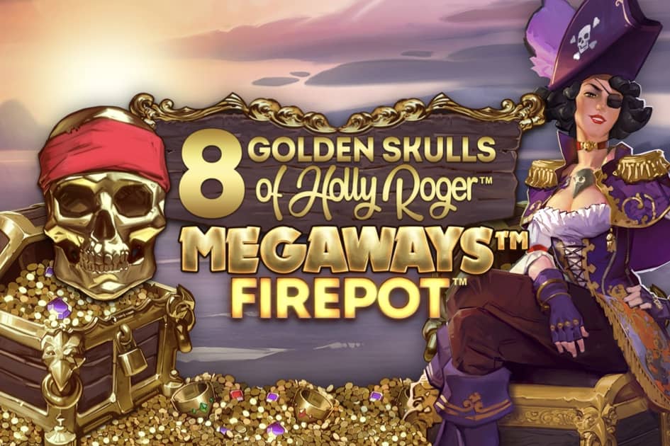 8 Golden Skulls Of Holly Roger Megaways Slot