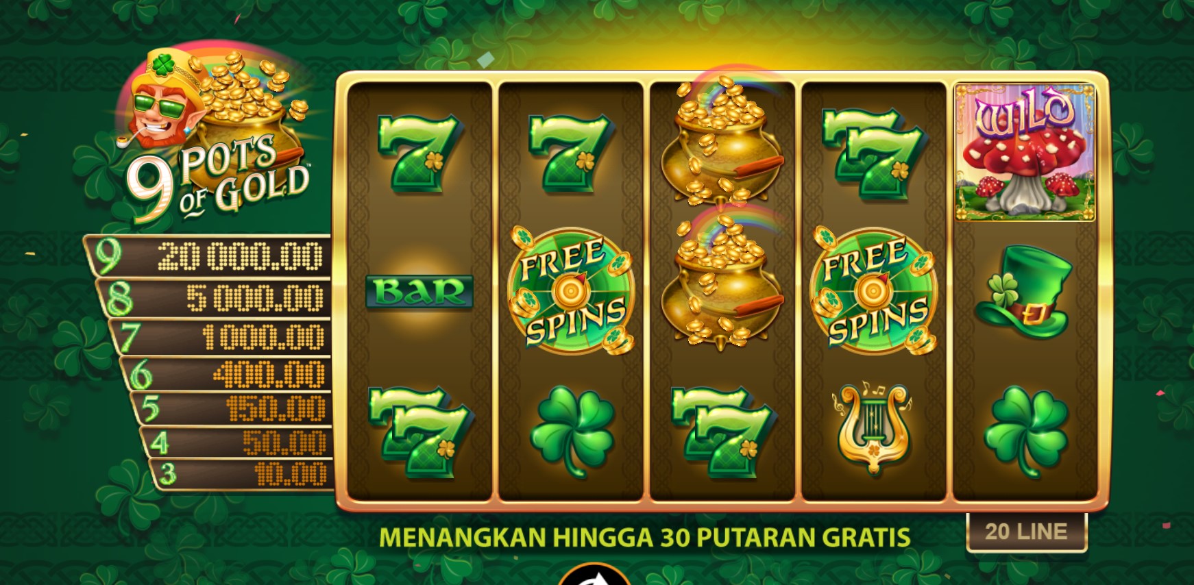 9 Pots Of Gold Slot