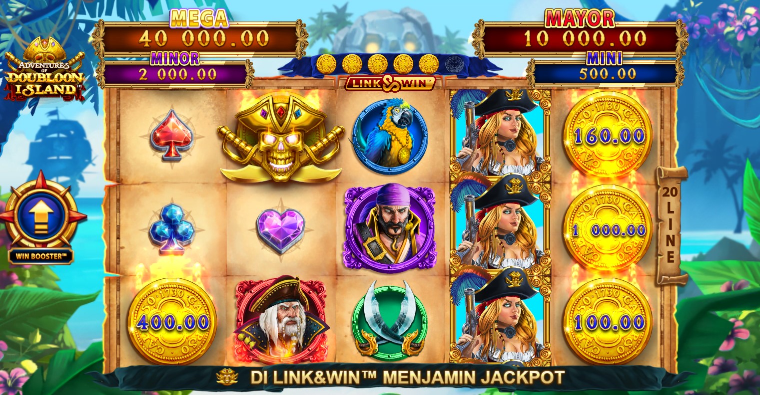 Adventures Of Doubloon Island Slot