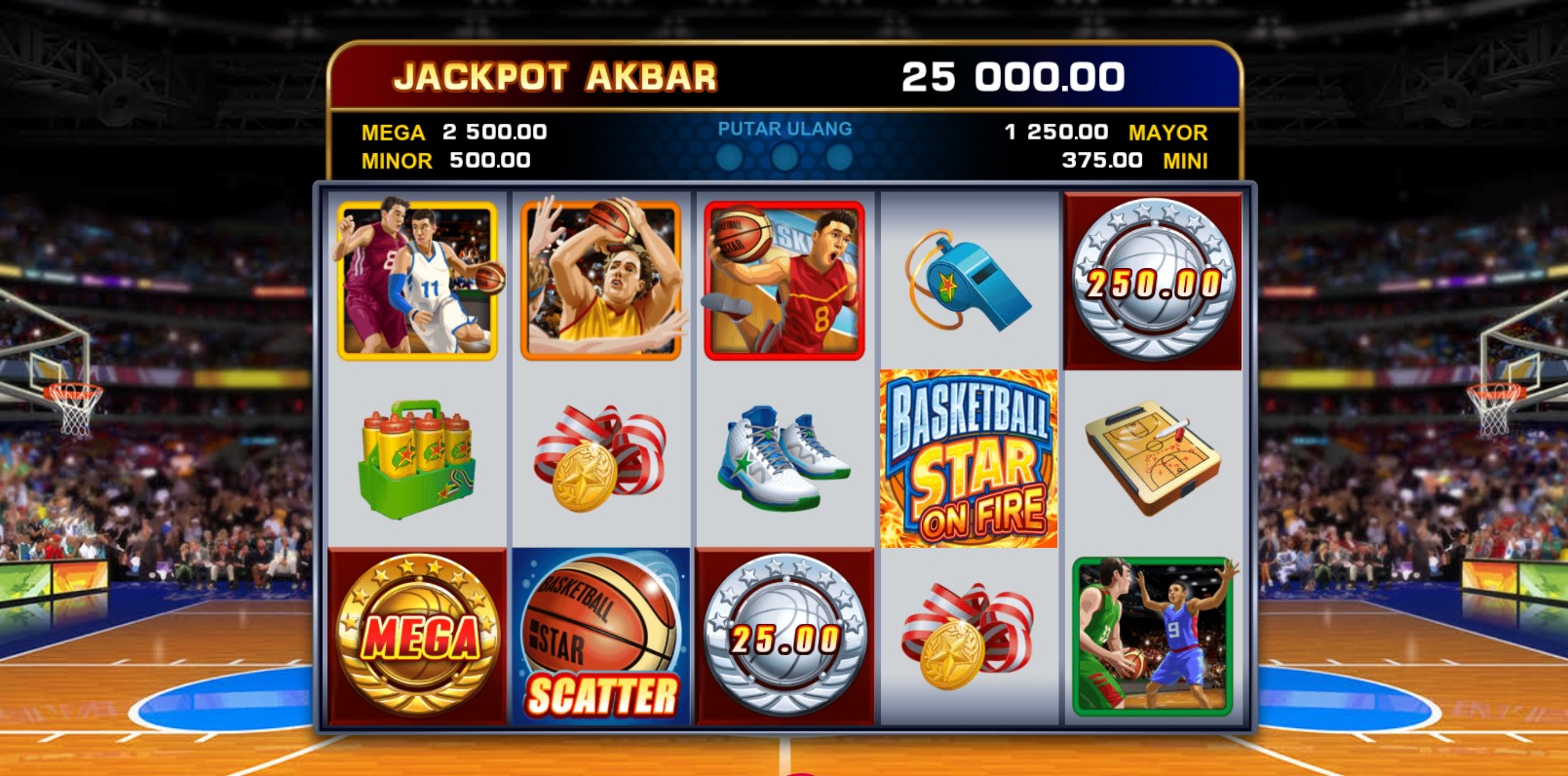 Basketball Star On Fire Slot