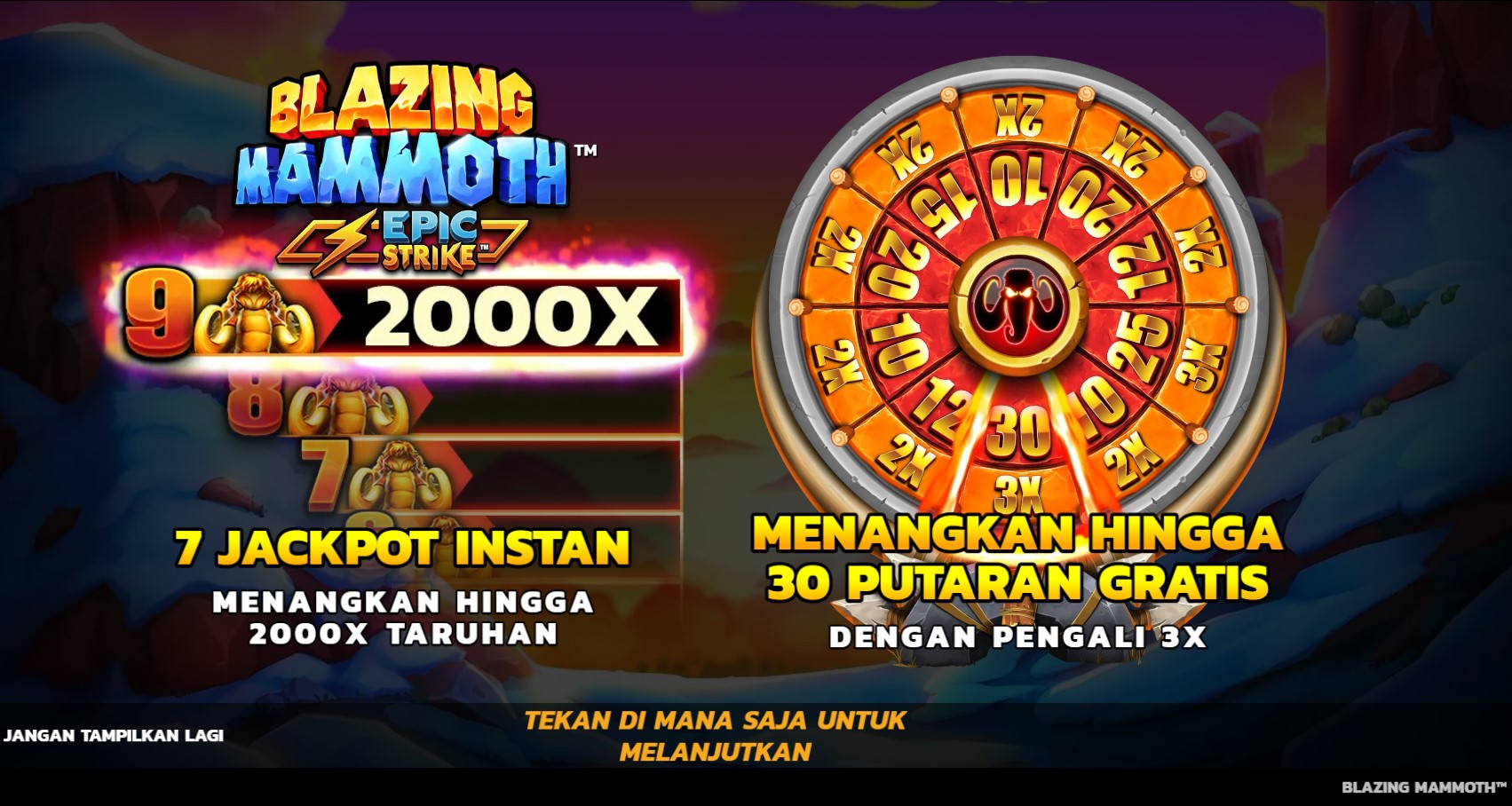 Blazing Mammoth Slot