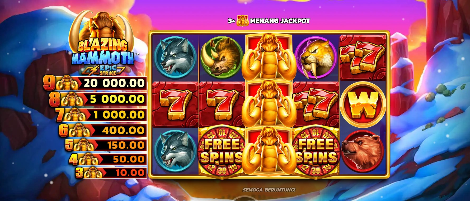 Blazing Mammoth Slot