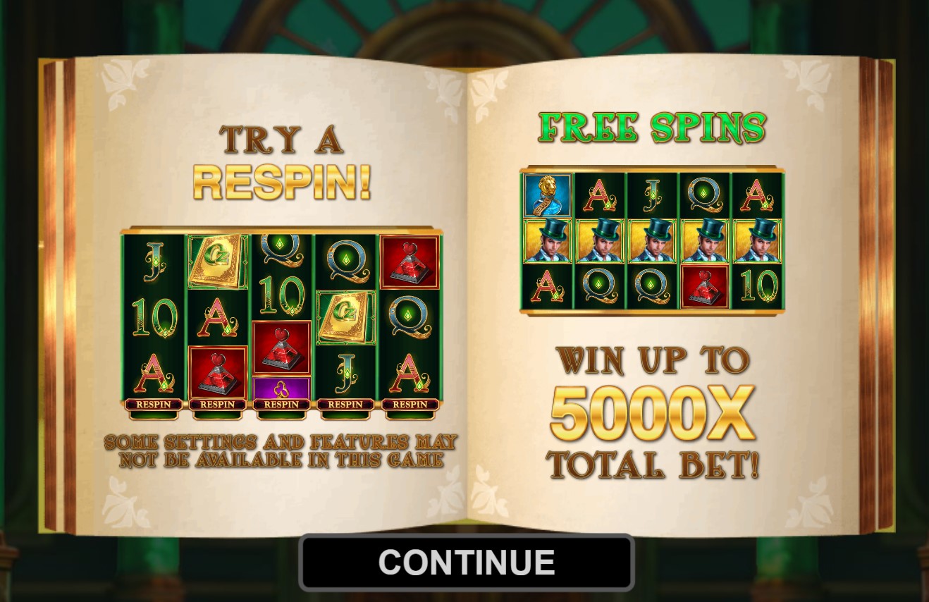 Book Of Oz Slot