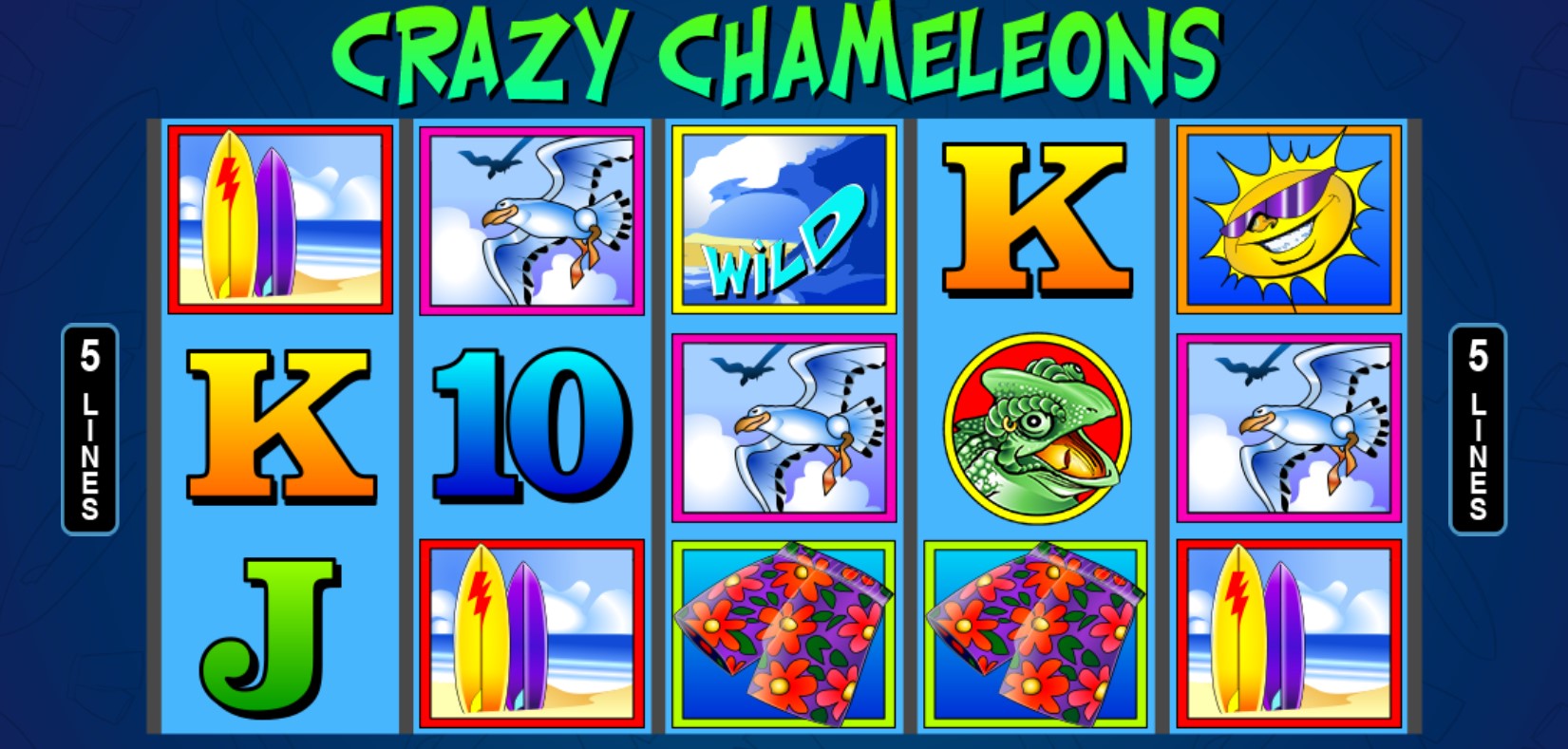 Crazy Chameleons Slot