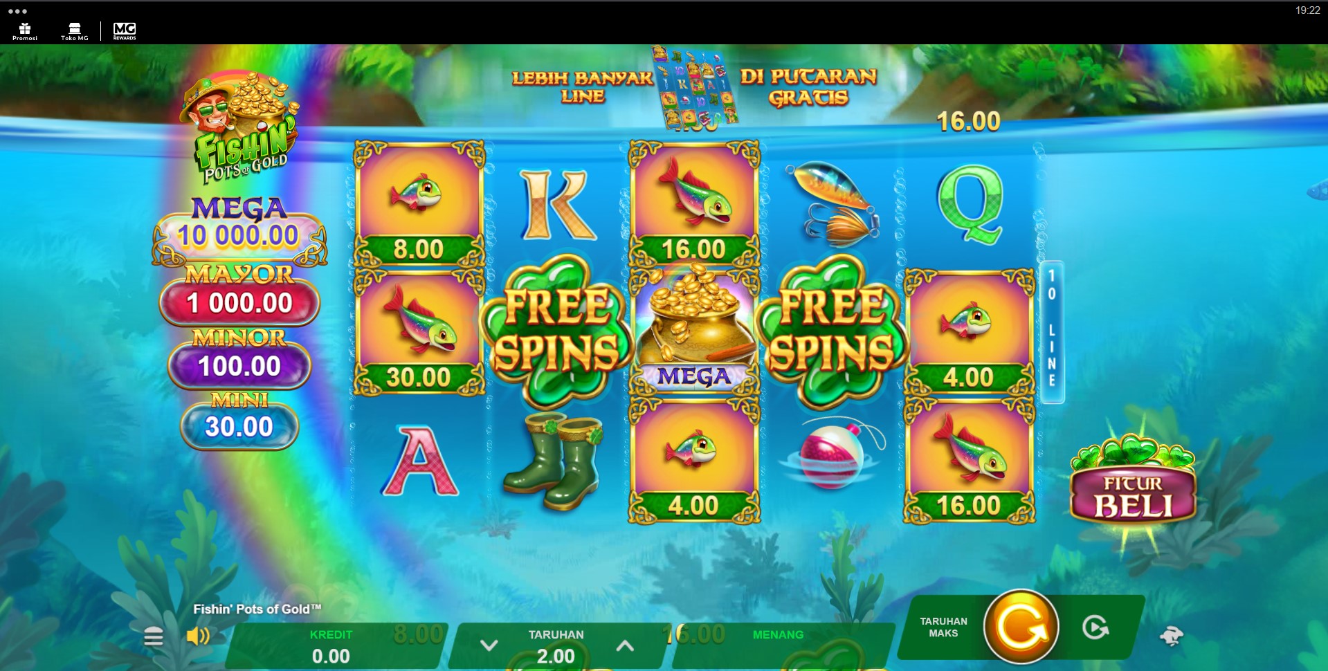 Fishin' Pots Of Gold Slot