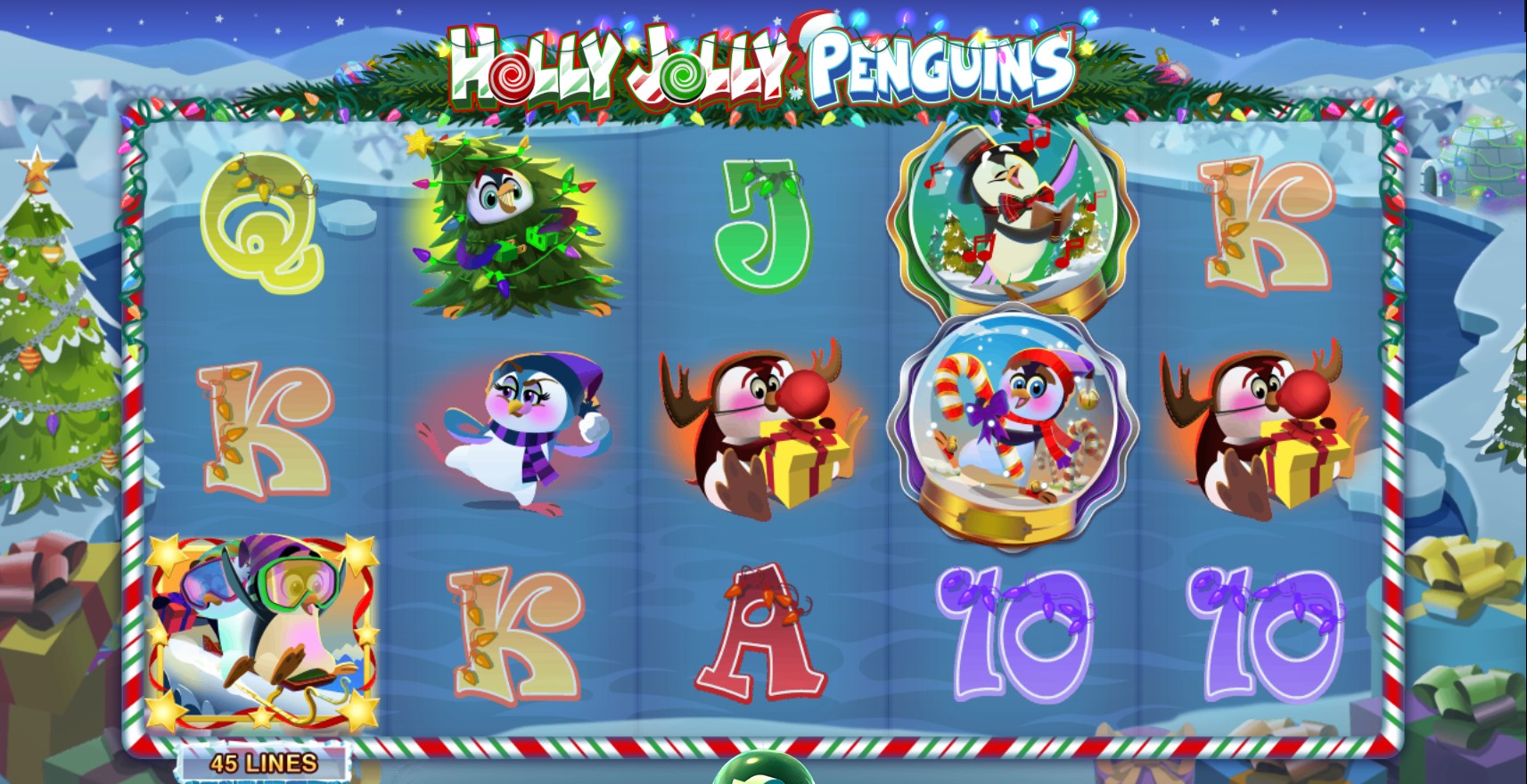 Holly Jolly Penguins Slot