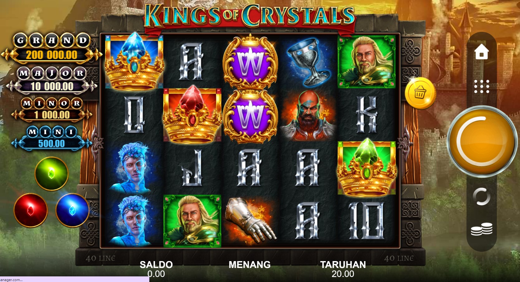 Kings Of Crystals Slot