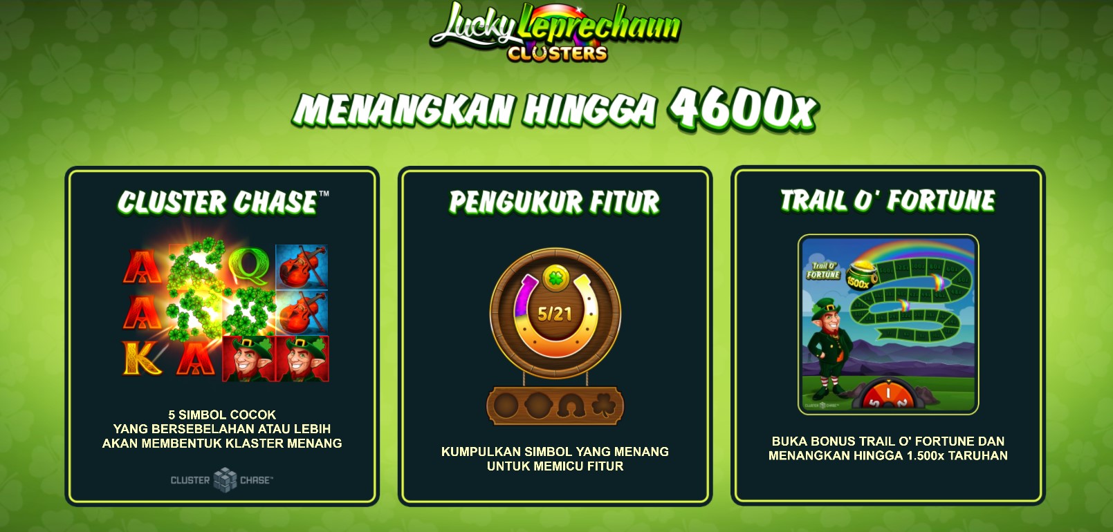 Lucky Leprechaun Clusters Slot