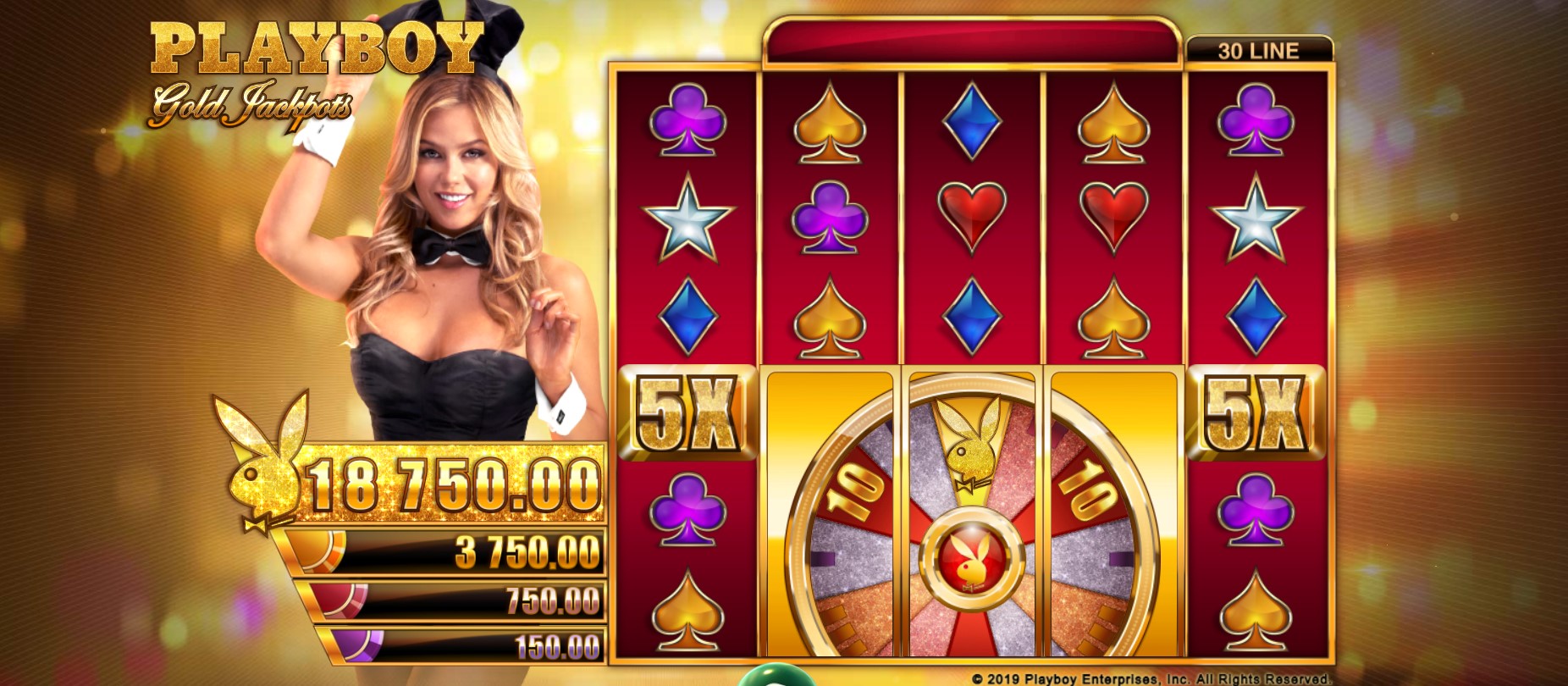 Playboy Gold Jackpots Slot