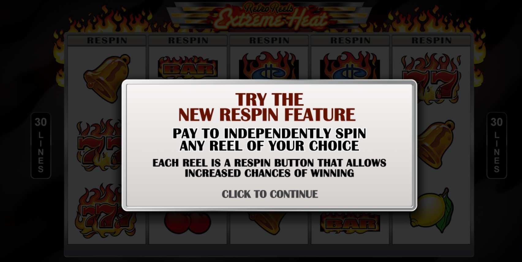 Retro Reels Extreme Heat Slot