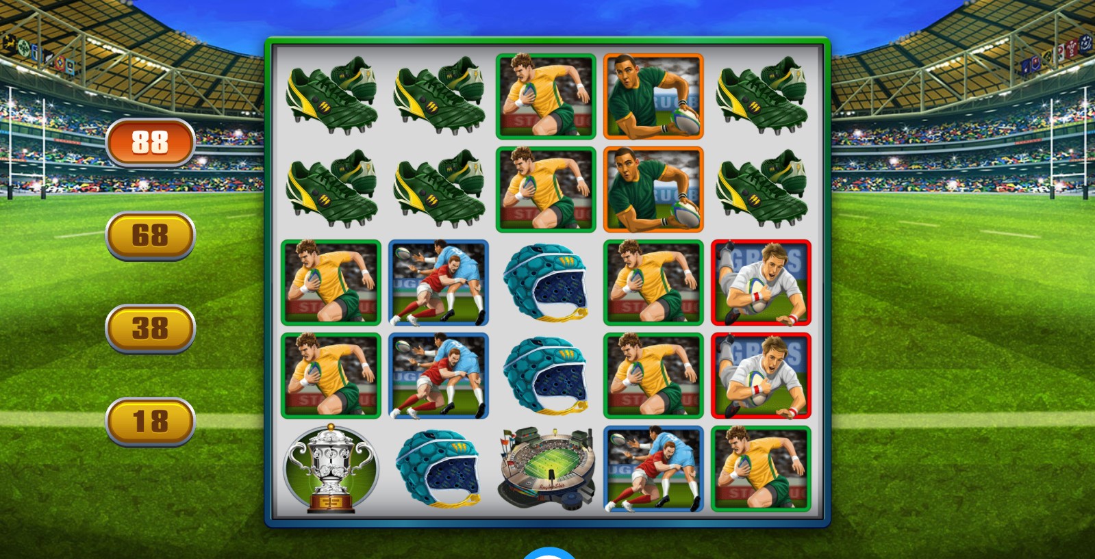 Rugby Star Deluxe Slot