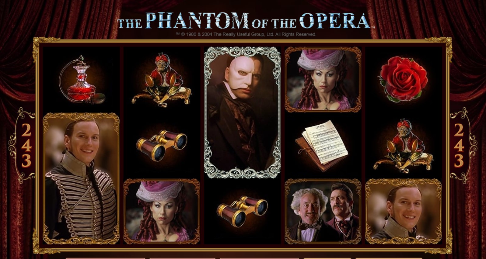 The Phantom Of The Opera Slot