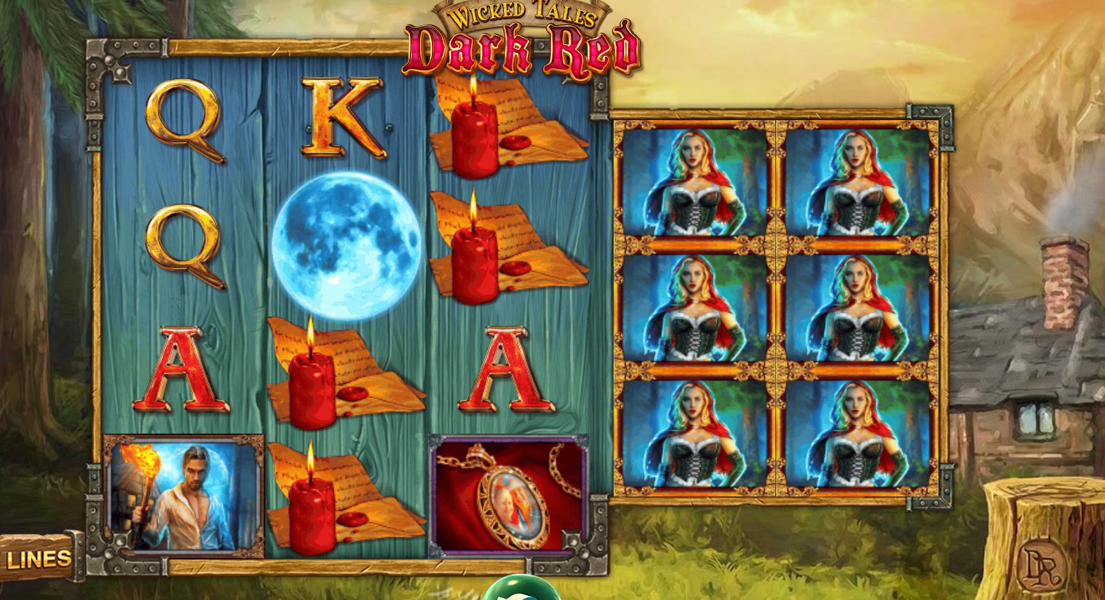 Wicked Tales Dark Red Slot