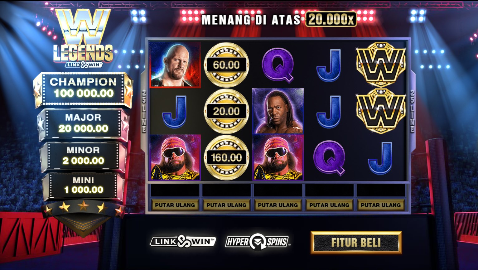 Wwe Legends Slot